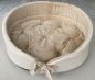 Preview: Bettchen- Spar Luxus creme / Mikrofaser honig mit Kissen Nr.3